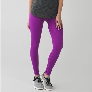 Lululemon Zone In Tight Size 6 Tender Violet